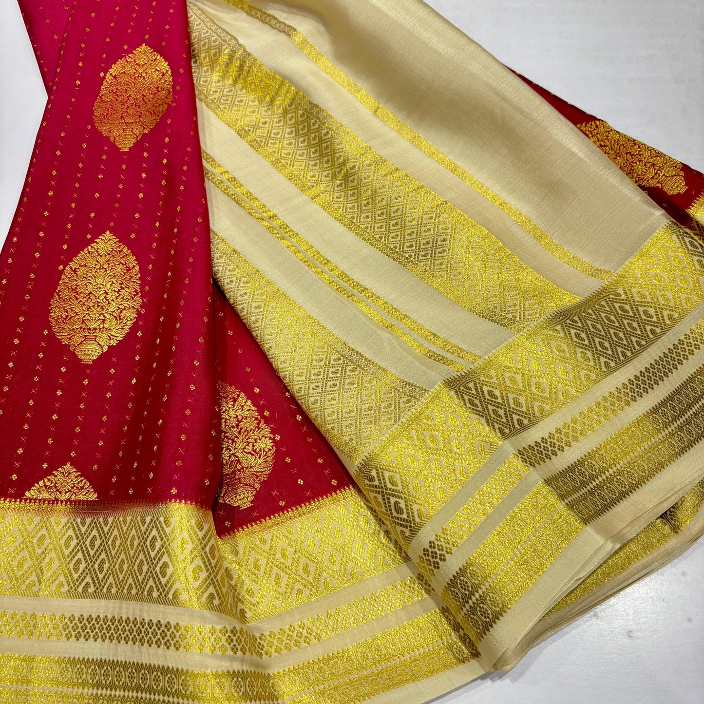 Pure Mysore Silk Saree