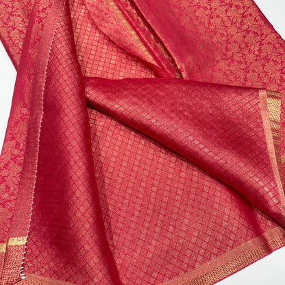 Brocade Pure Mysore Silk Saree