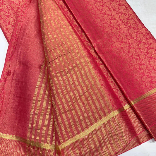 Brocade Pure Mysore Silk Saree
