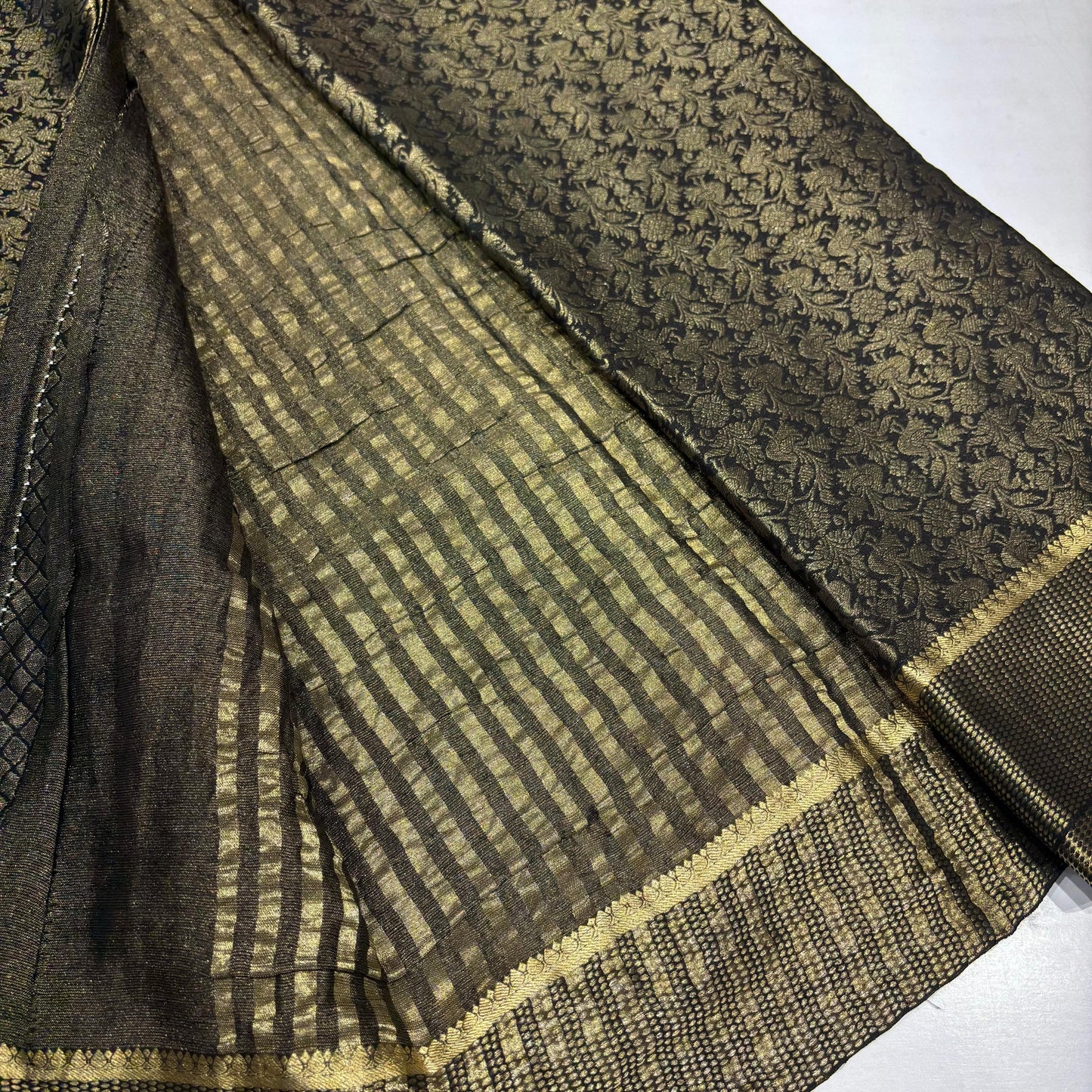 Brocade Pure Mysore Silk Saree