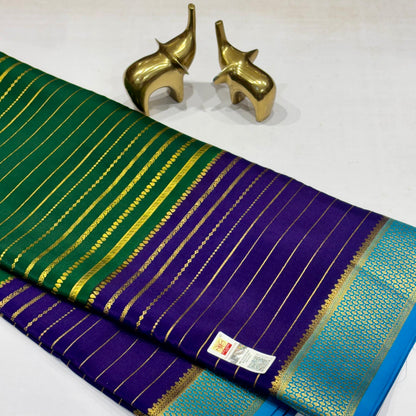 3D Mysore Silk Saree