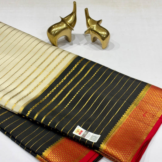 3D Mysore Silk Saree