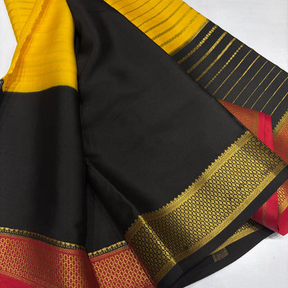 3D Mysore Silk Saree