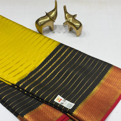3D Mysore Silk Saree