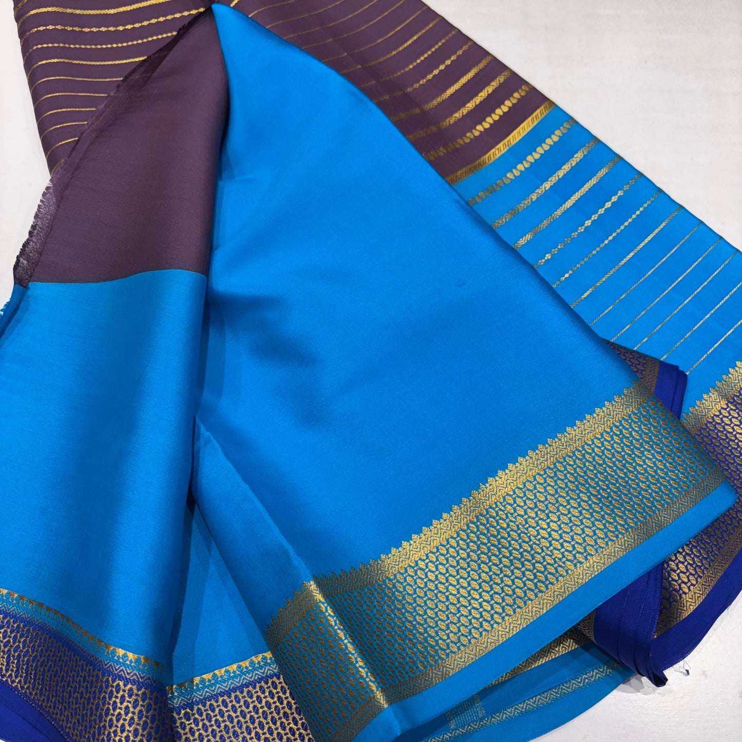 3D Mysore Silk Saree