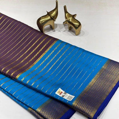 3D Mysore Silk Saree