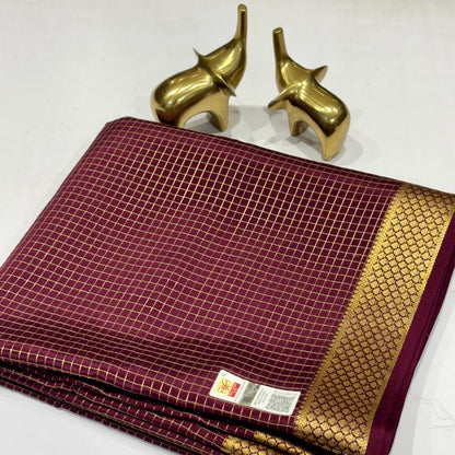Pure Mysore Silk Saree
