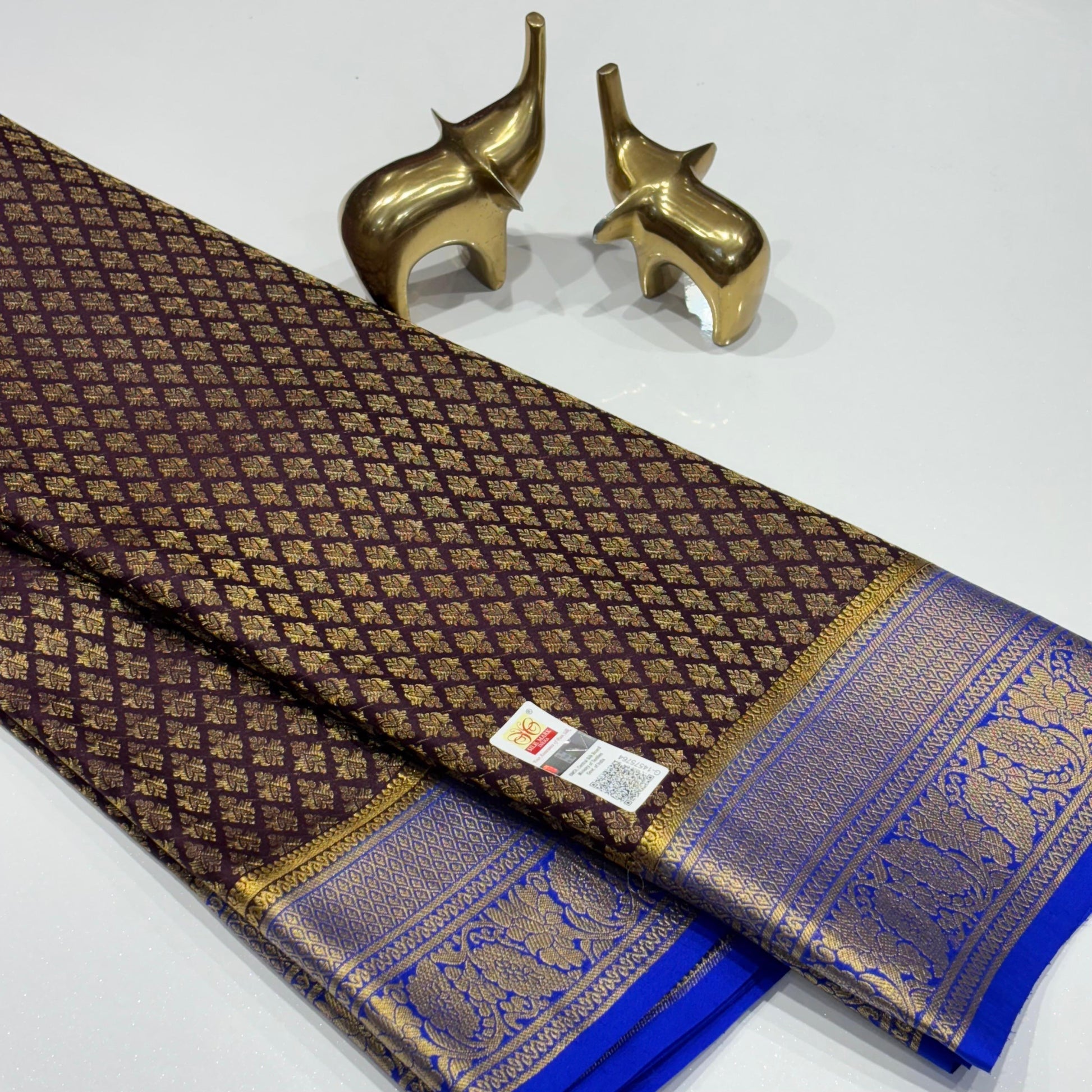 Brocade Mysore Silk Saree