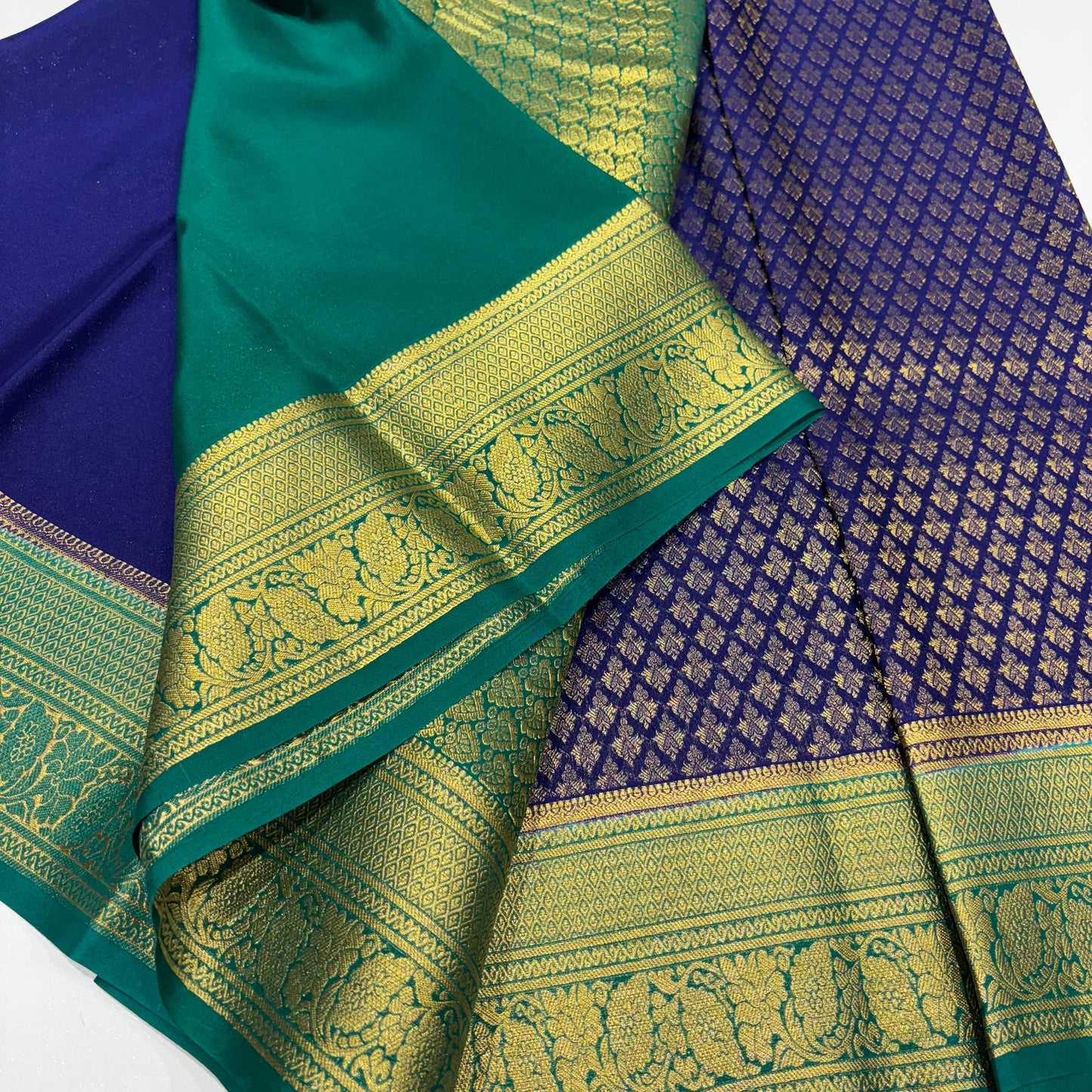 Brocade Mysore Silk Saree