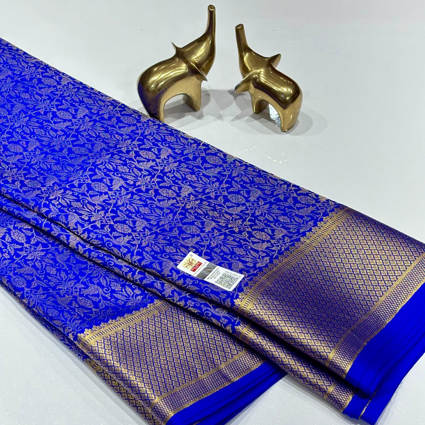 Brocade Mysore Silk Saree