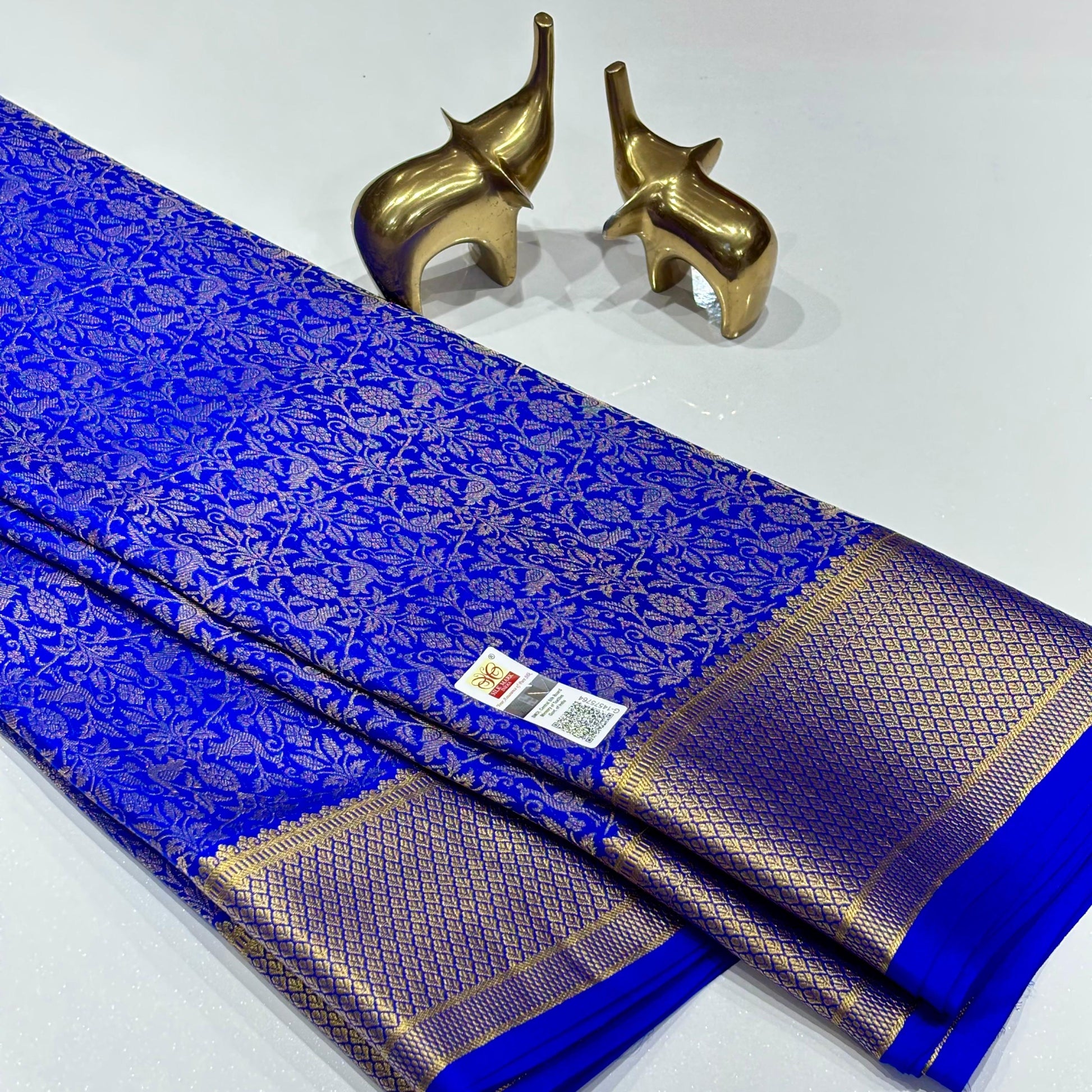 Brocade Mysore Silk Saree