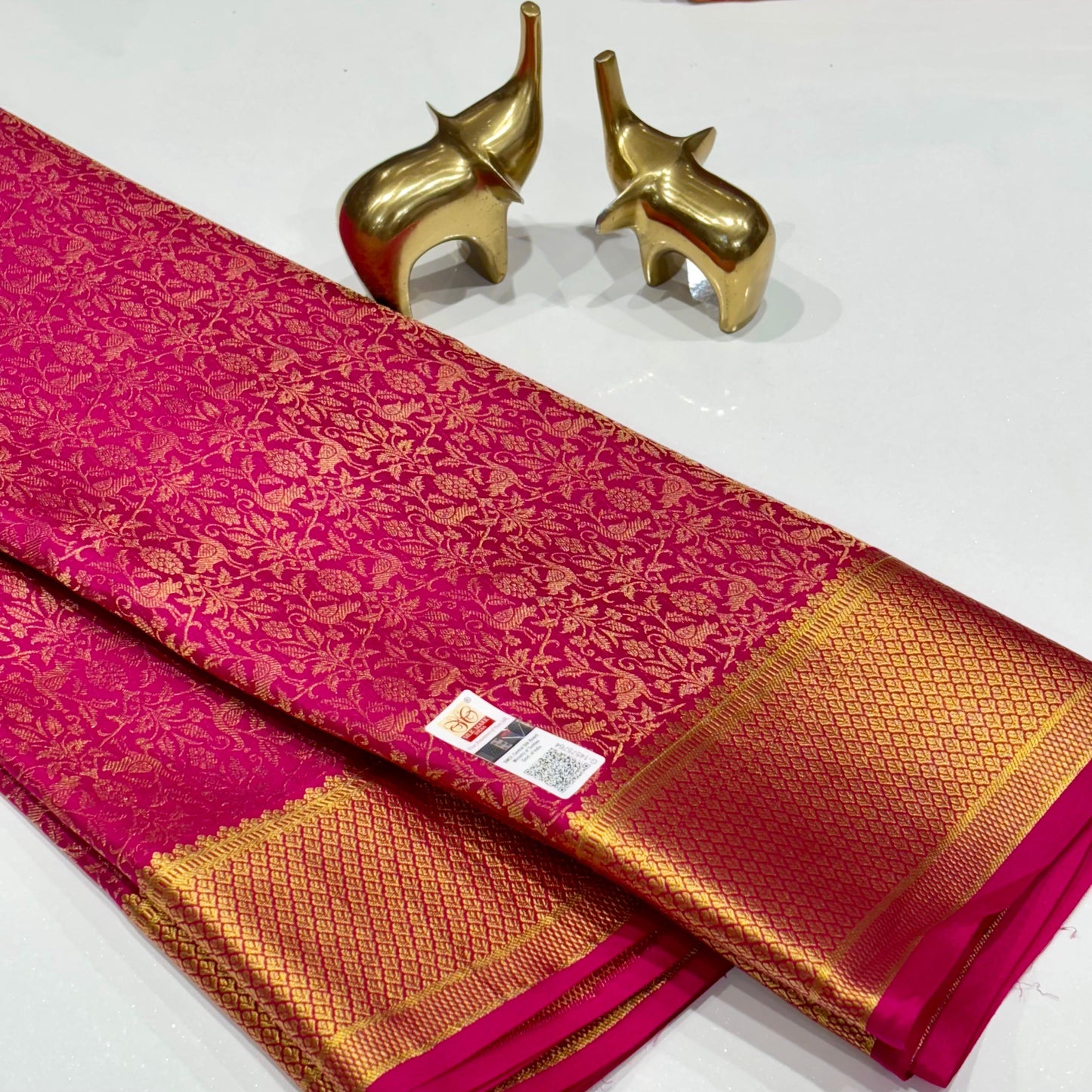 Brocade Mysore Silk Saree