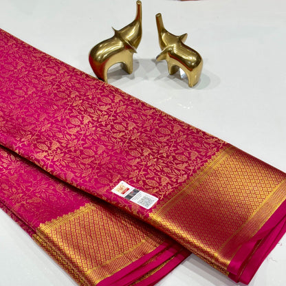 Brocade Mysore Silk Saree