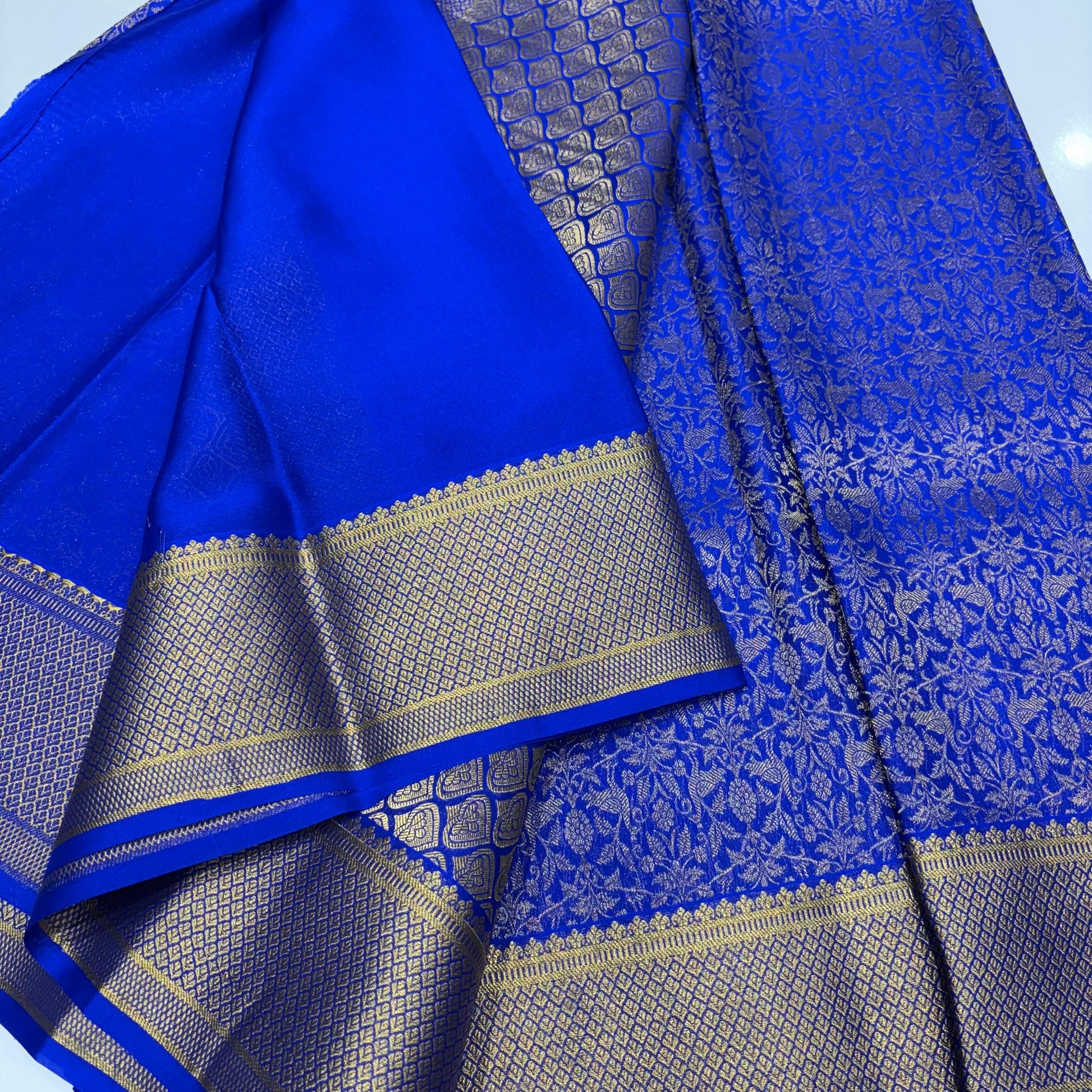 Brocade Mysore Silk Saree