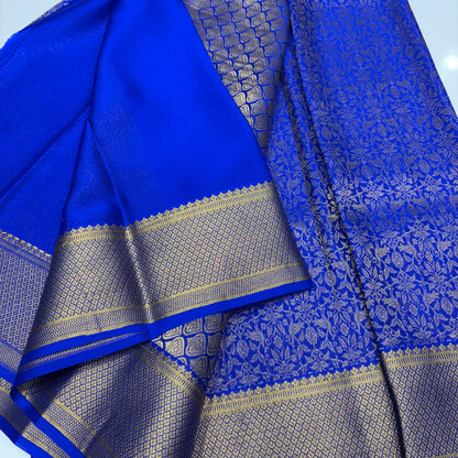Brocade Mysore Silk Saree