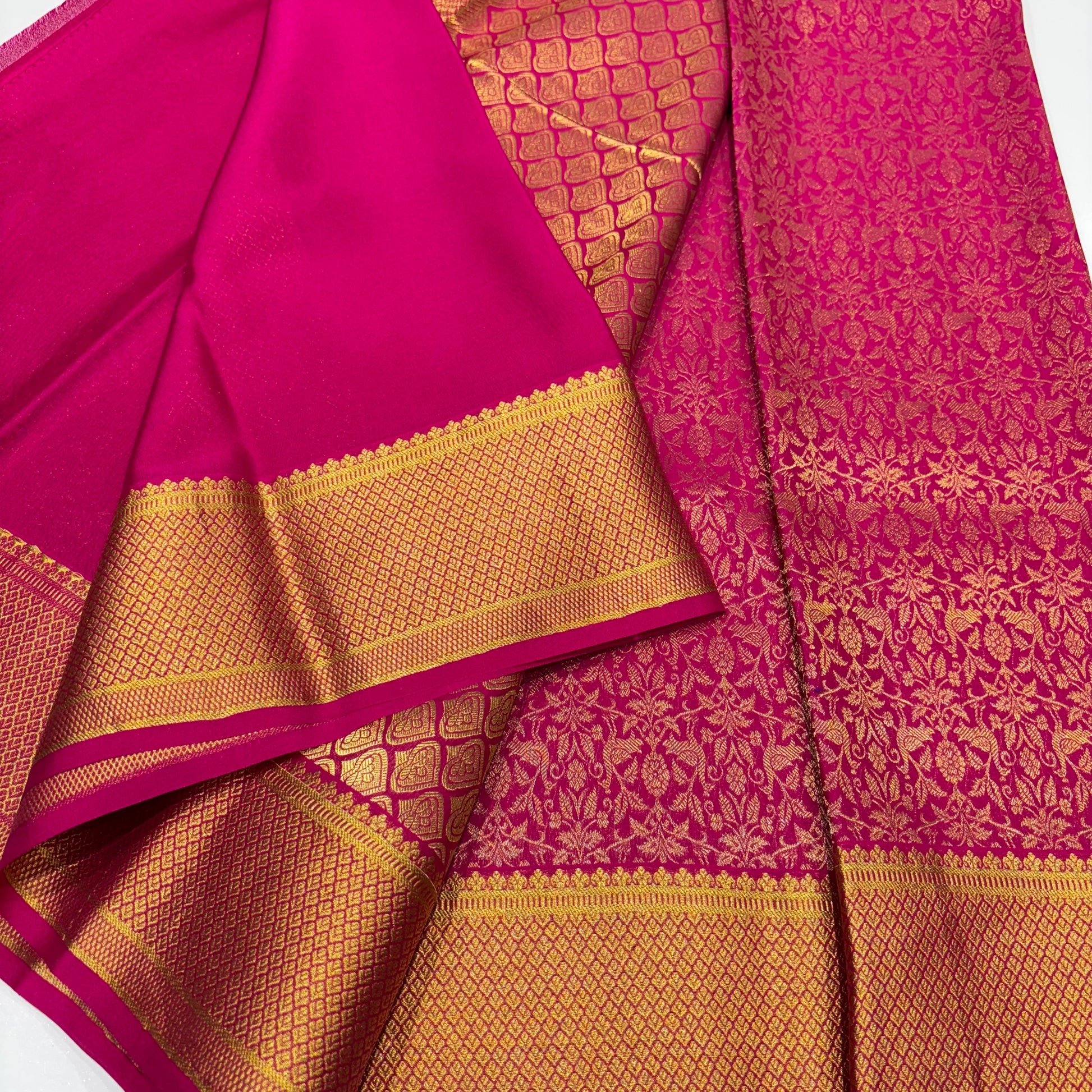 Brocade Mysore Silk Saree