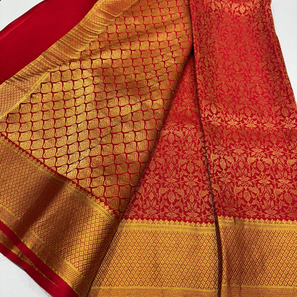 Brocade Mysore Silk Saree