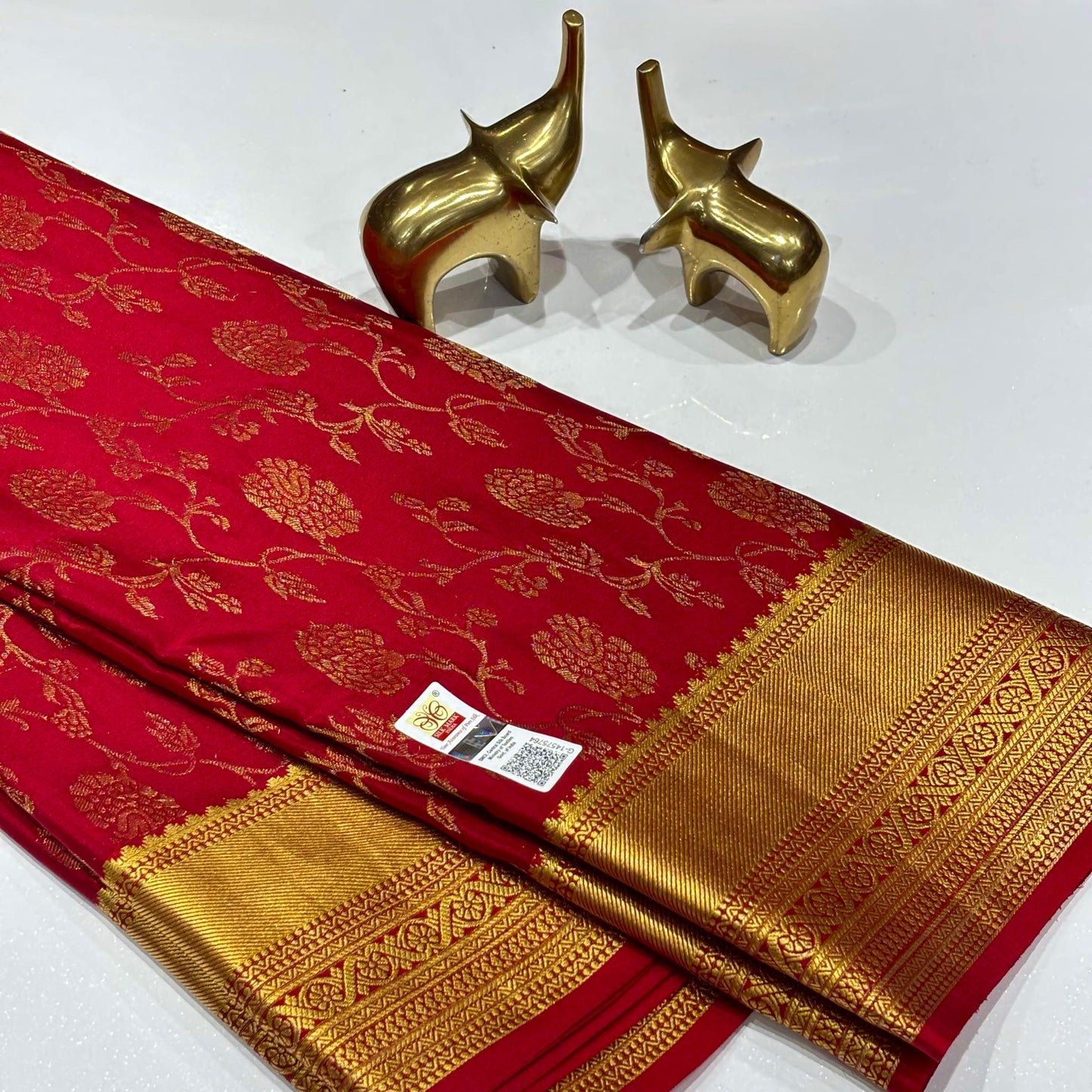 Brocade Mysore Silk Saree