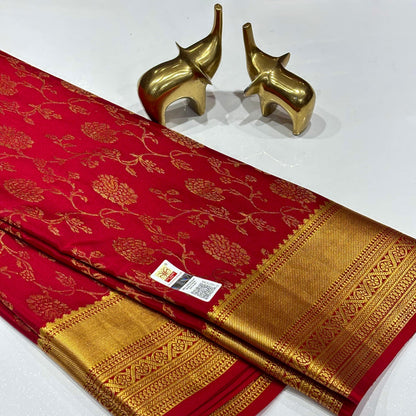 Brocade Mysore Silk Saree