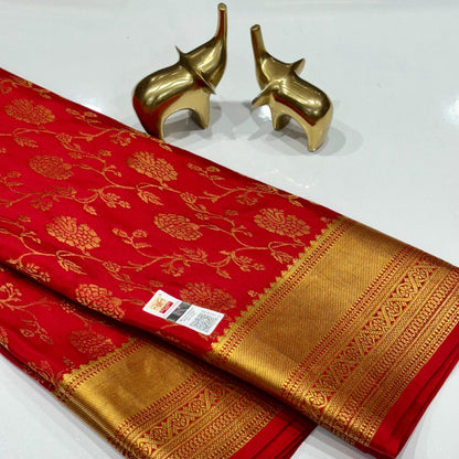 Brocade Mysore Silk Saree