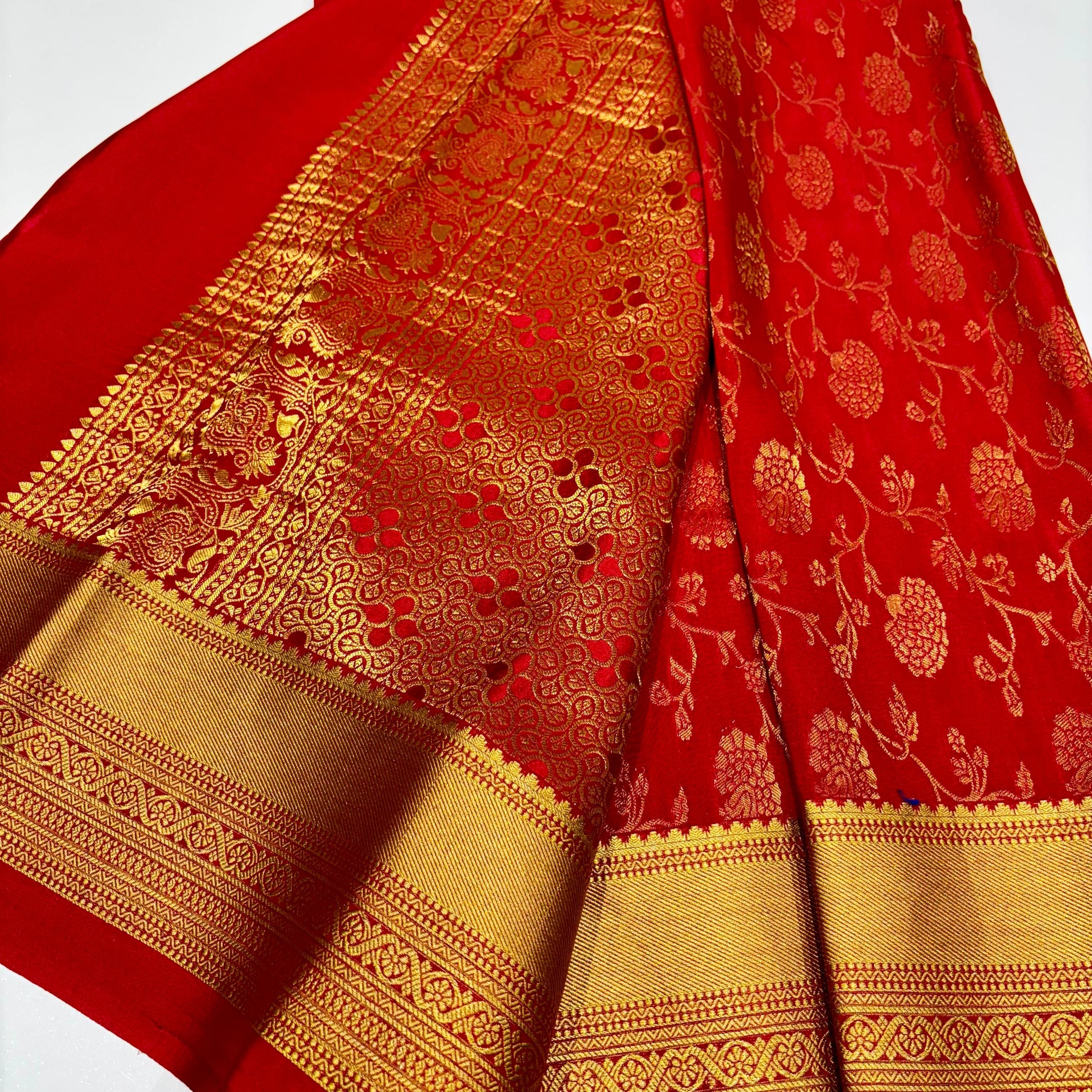Brocade Mysore Silk Saree