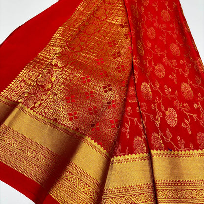 Brocade Mysore Silk Saree