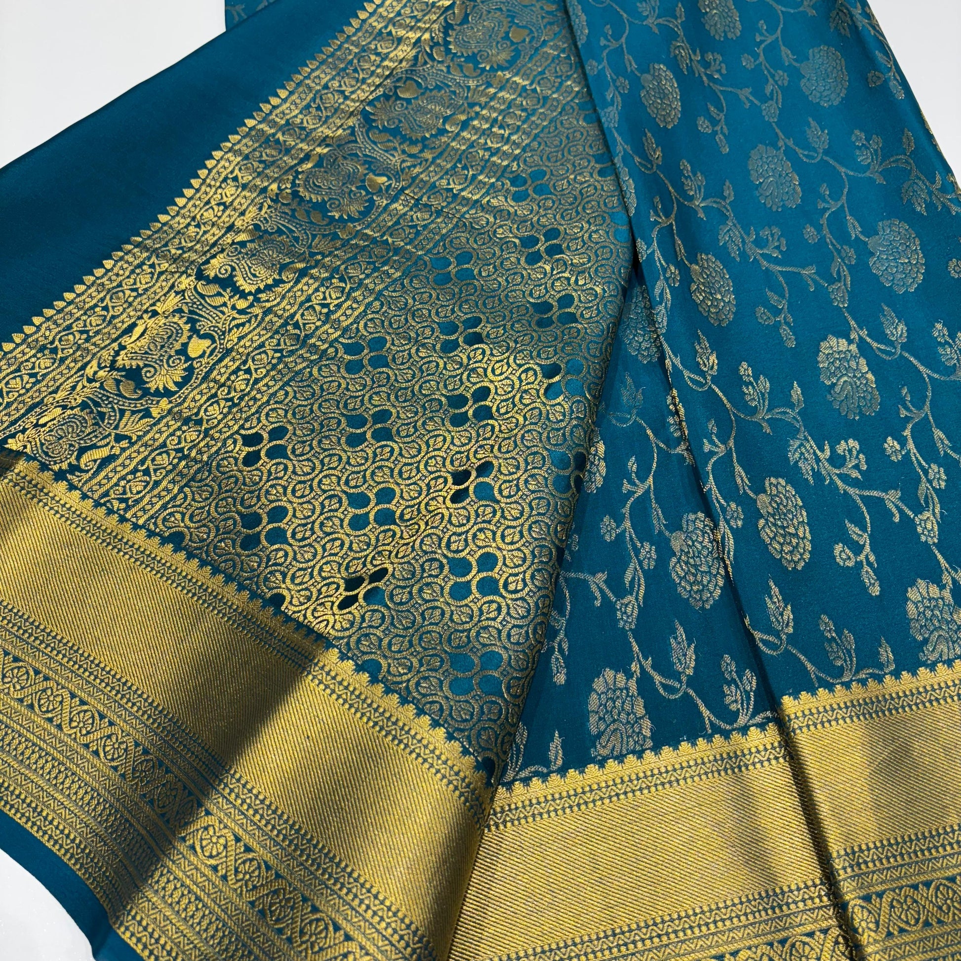 Brocade Mysore Silk Saree