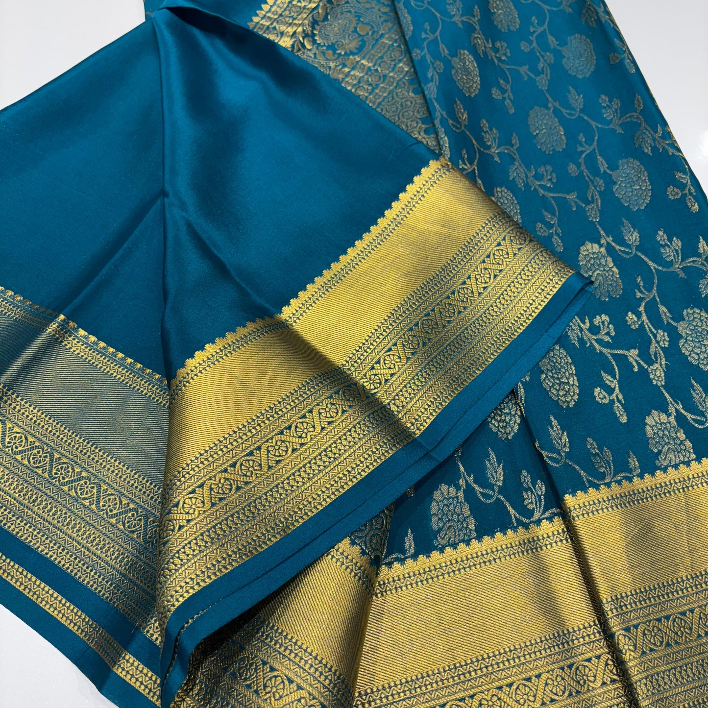 Brocade Mysore Silk Saree