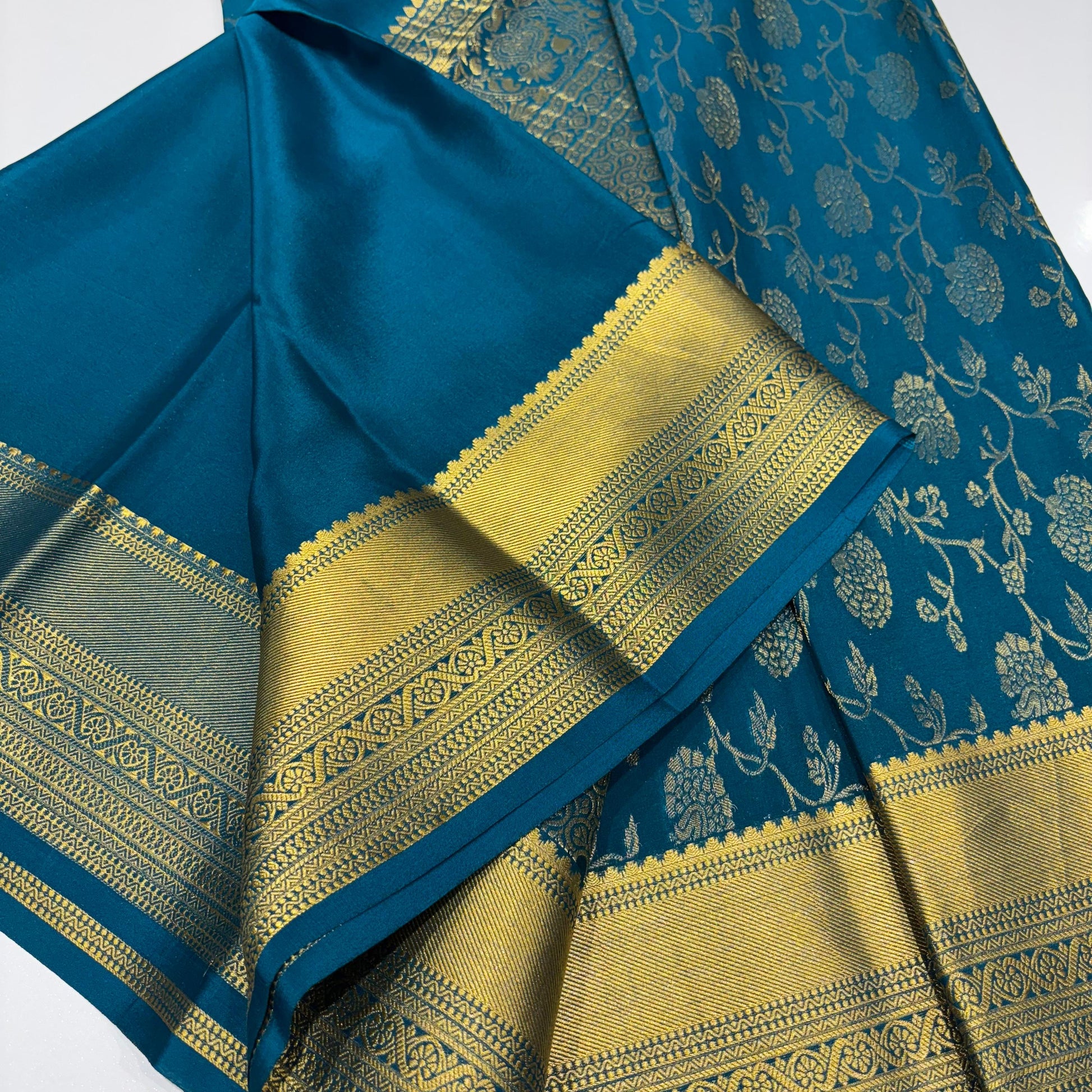 Brocade Mysore Silk Saree