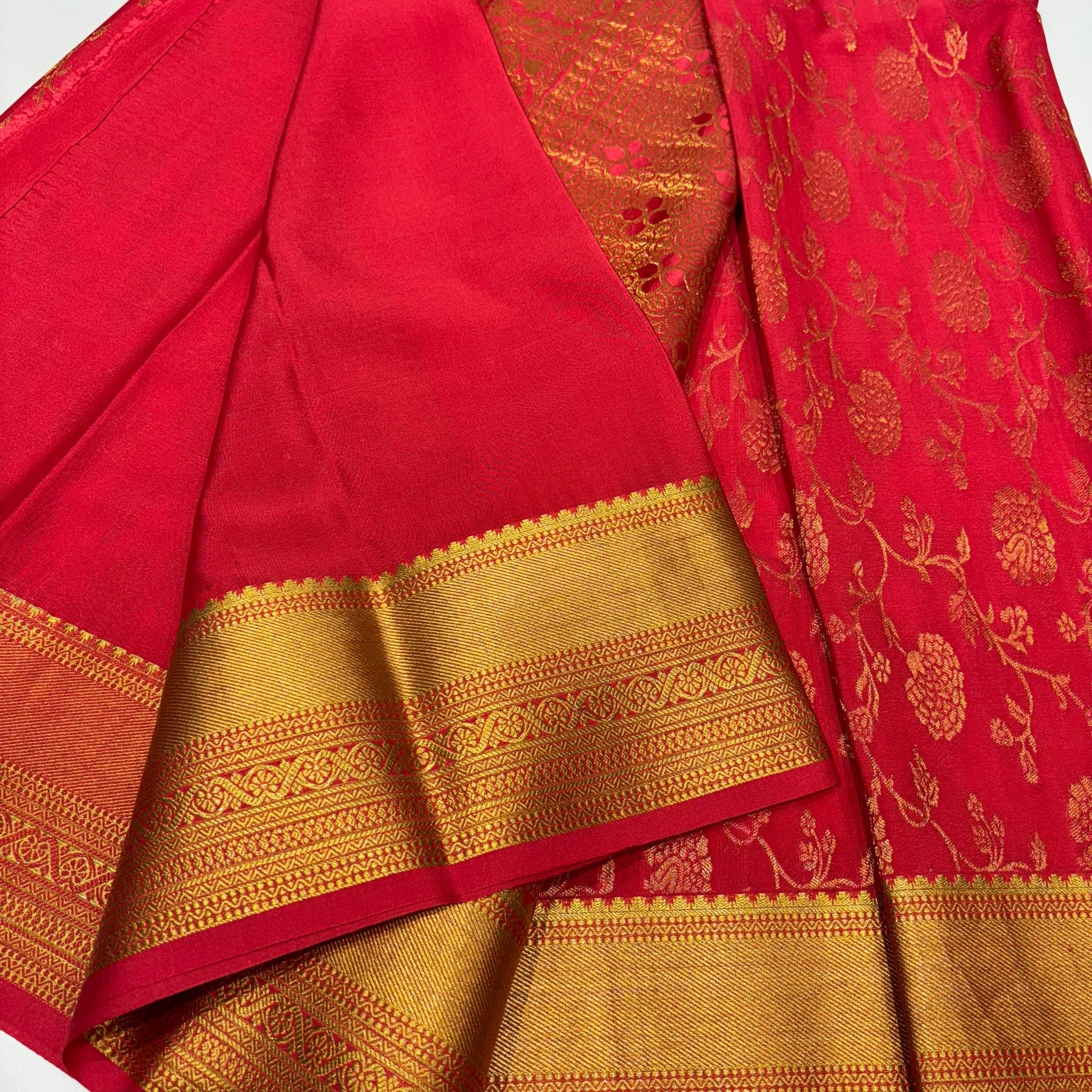 Brocade Mysore Silk Saree