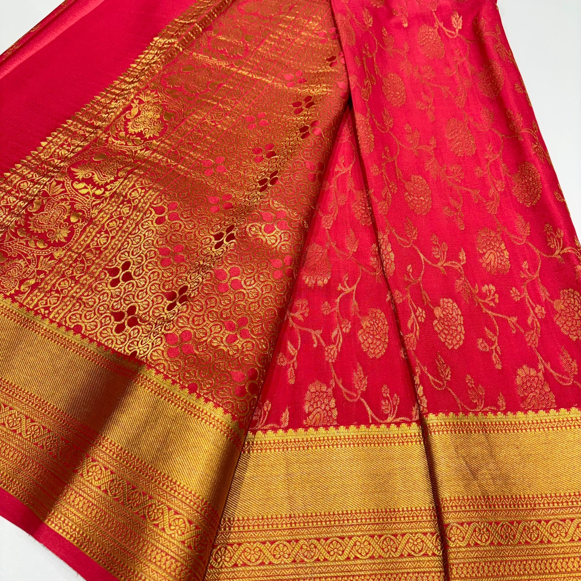 Brocade Mysore Silk Saree