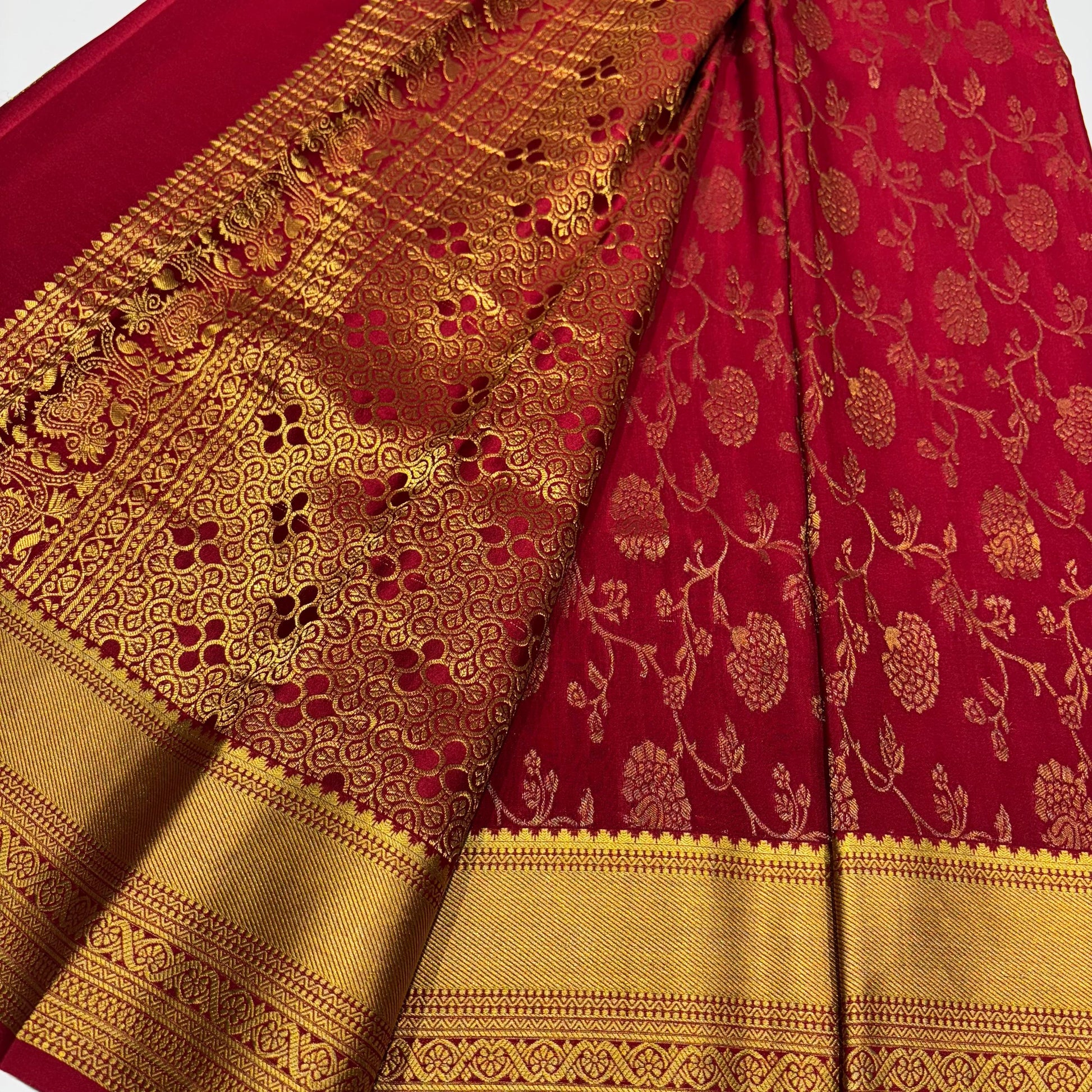 Brocade Mysore Silk Saree