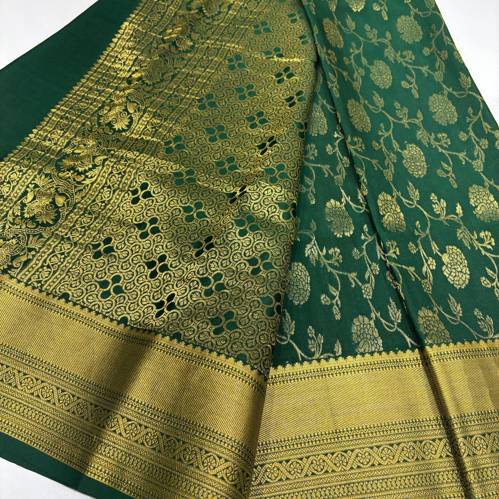 Brocade Mysore Silk Saree