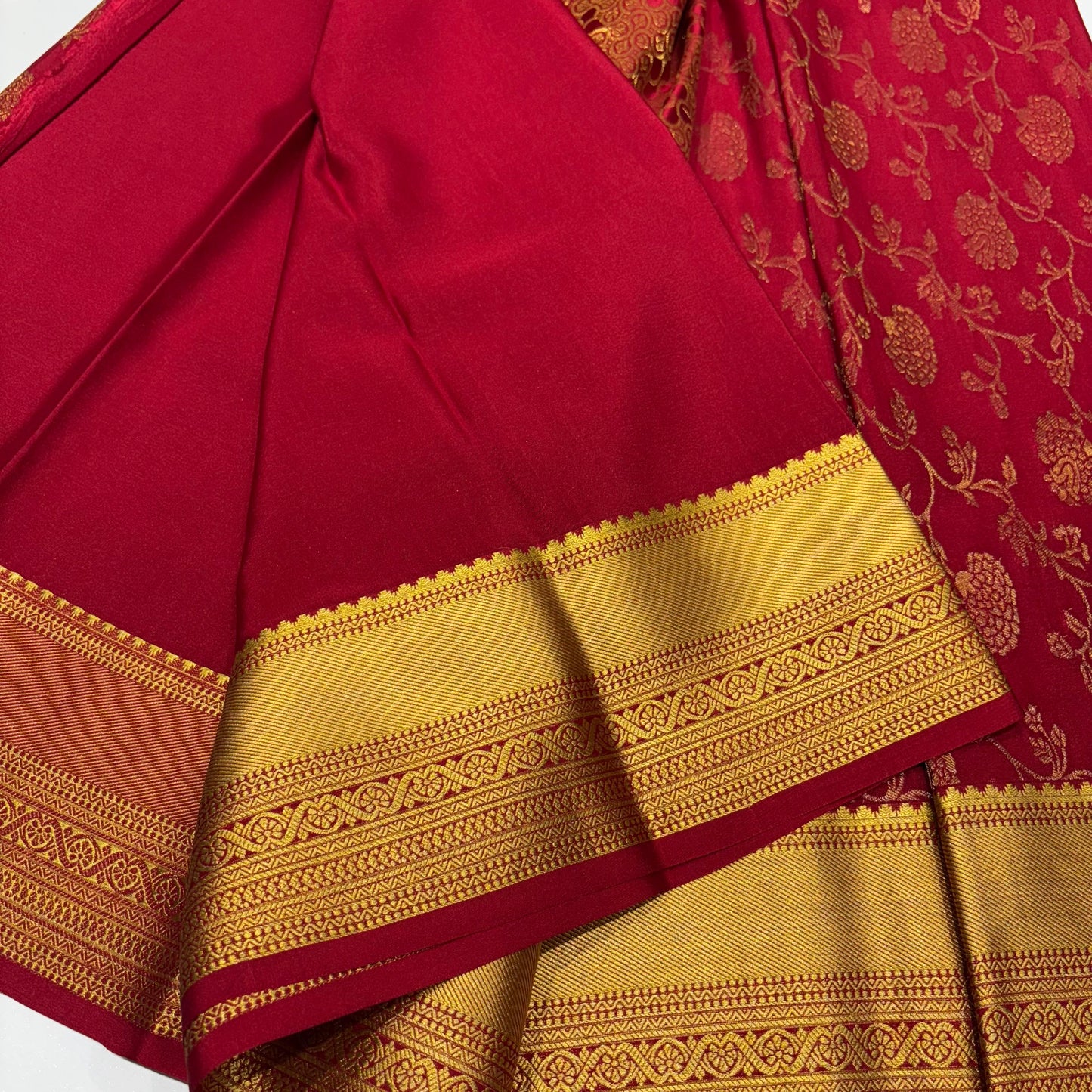 Brocade Mysore Silk Saree