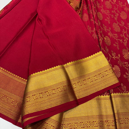Brocade Mysore Silk Saree