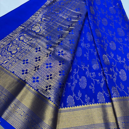 Brocade Mysore Silk Saree