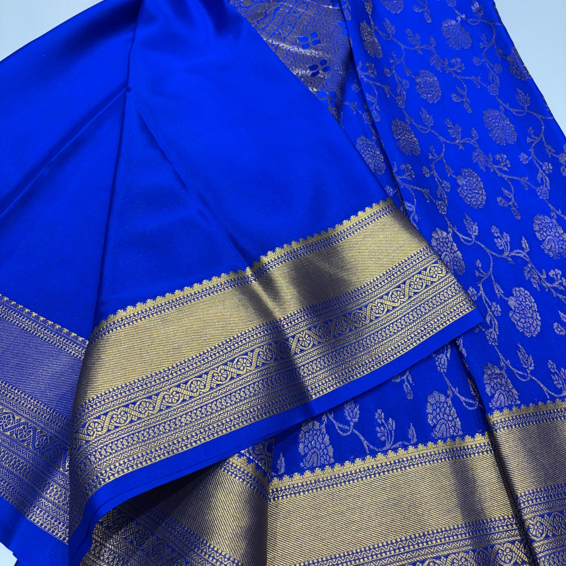 Brocade Mysore Silk Saree