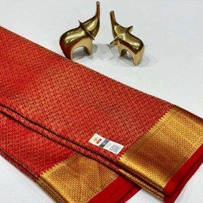 Brocade Mysore Silk Saree