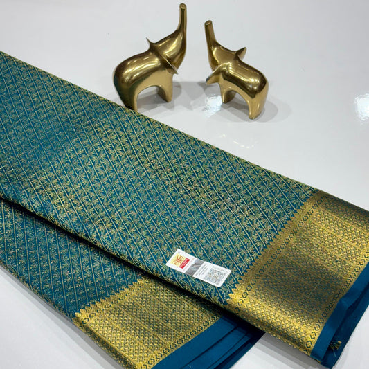 Brocade Mysore Silk Saree