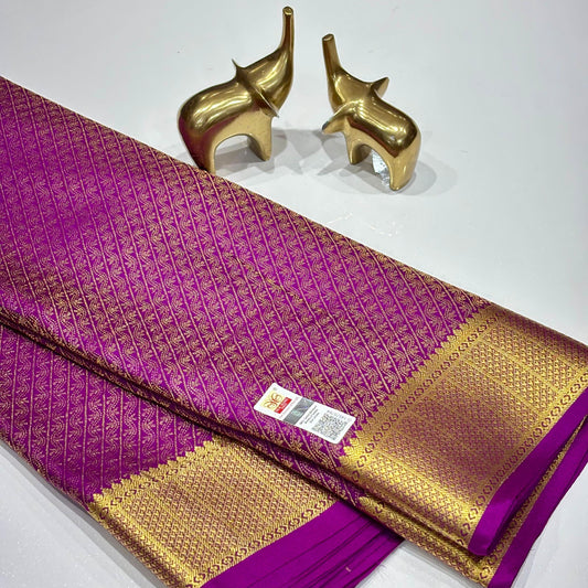 Brocade Mysore Silk Saree