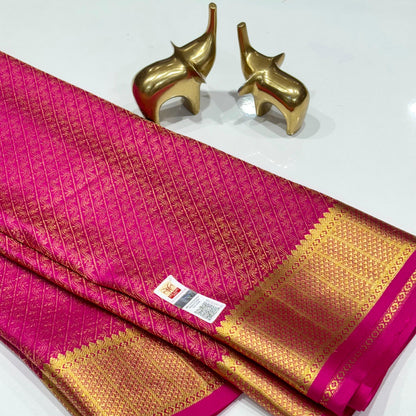 Brocade Mysore Silk Saree