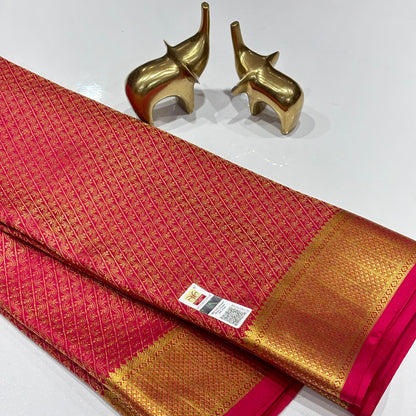 Brocade Mysore Silk Saree
