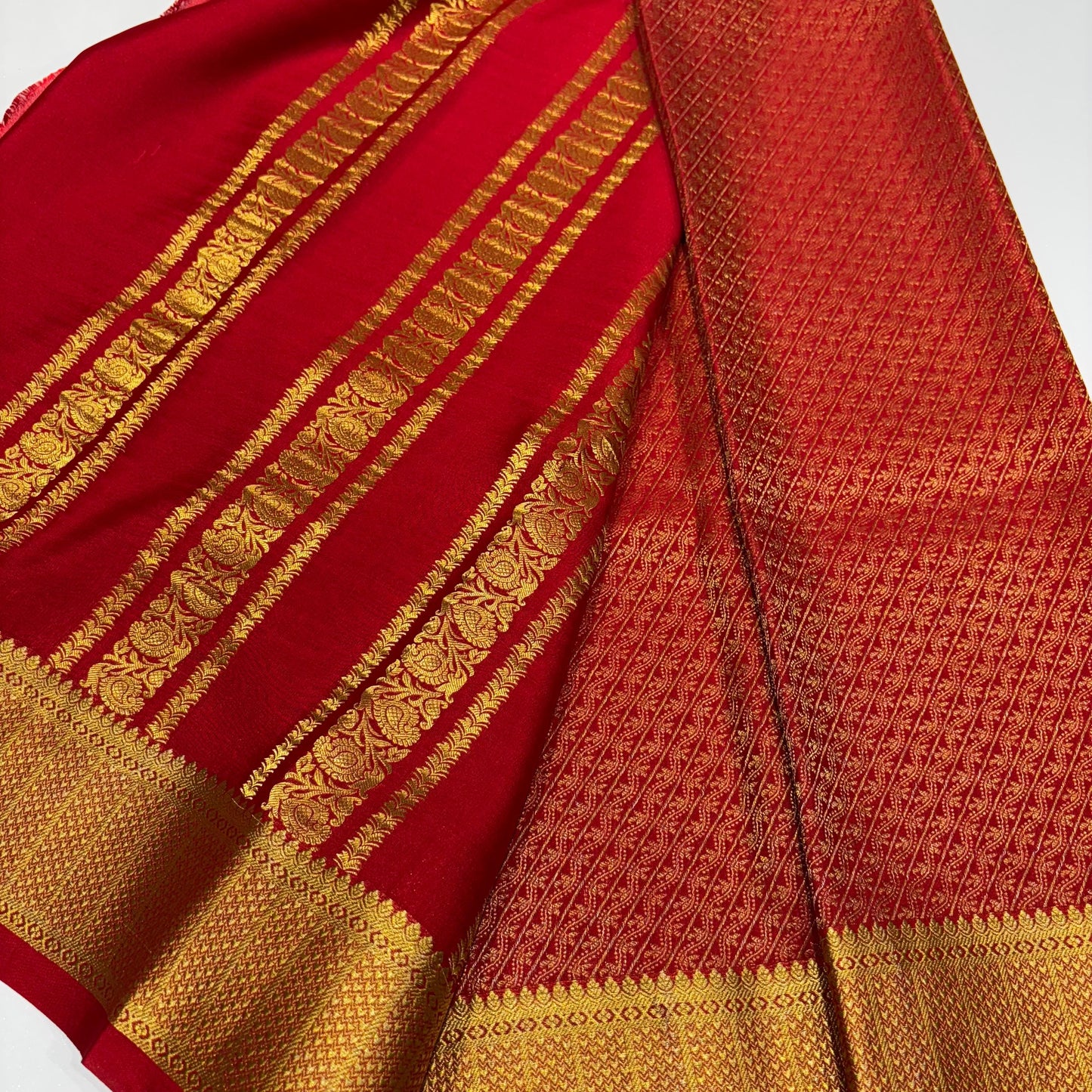 Brocade Mysore Silk Saree