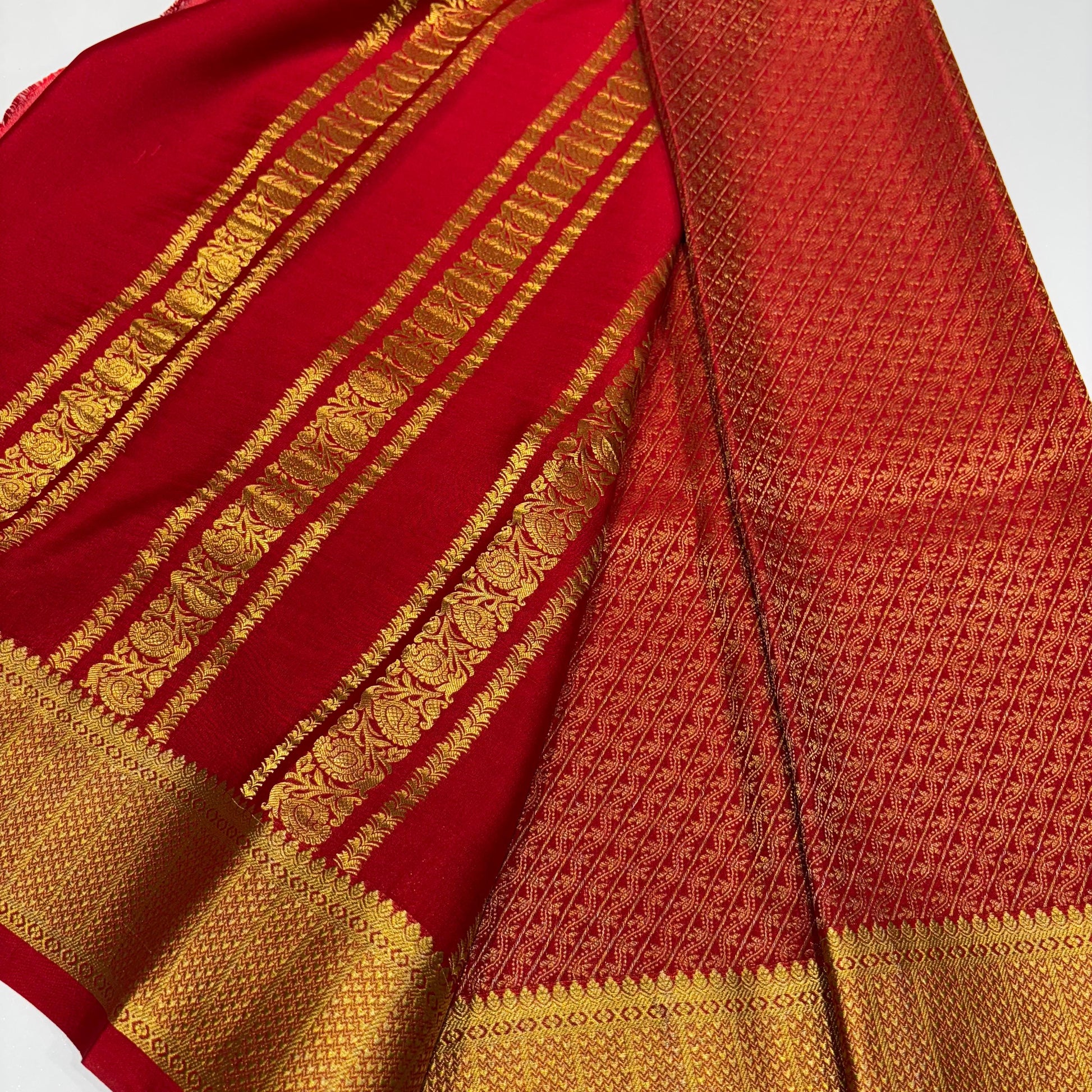 Brocade Mysore Silk Saree