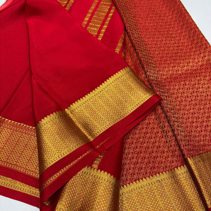 Brocade Mysore Silk Saree