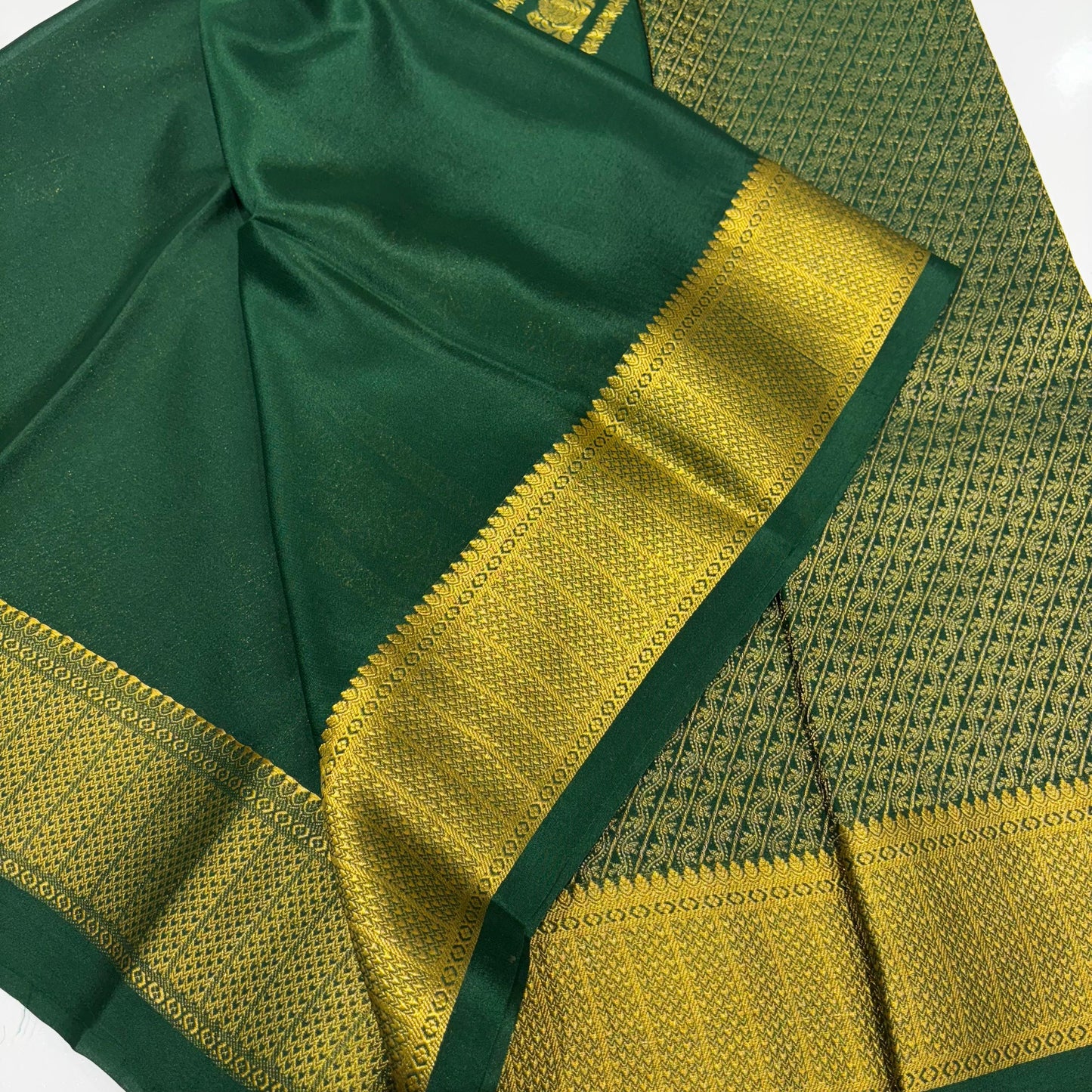 Brocade Mysore Silk Saree