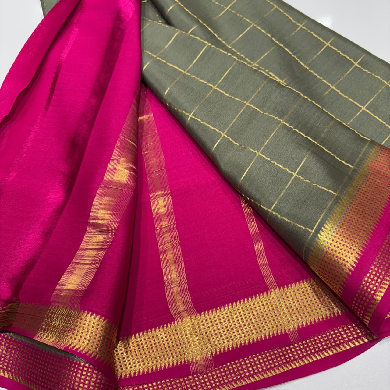 Pure Mysore Silk Saree
