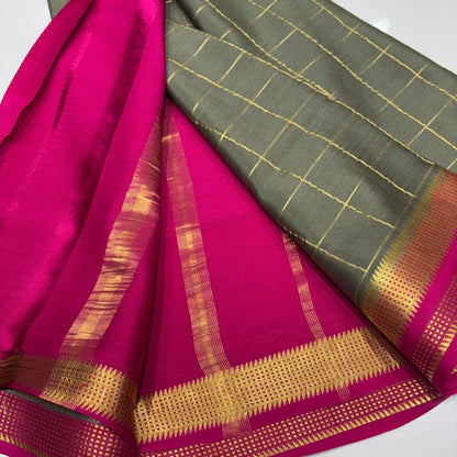 Pure Mysore Silk Saree