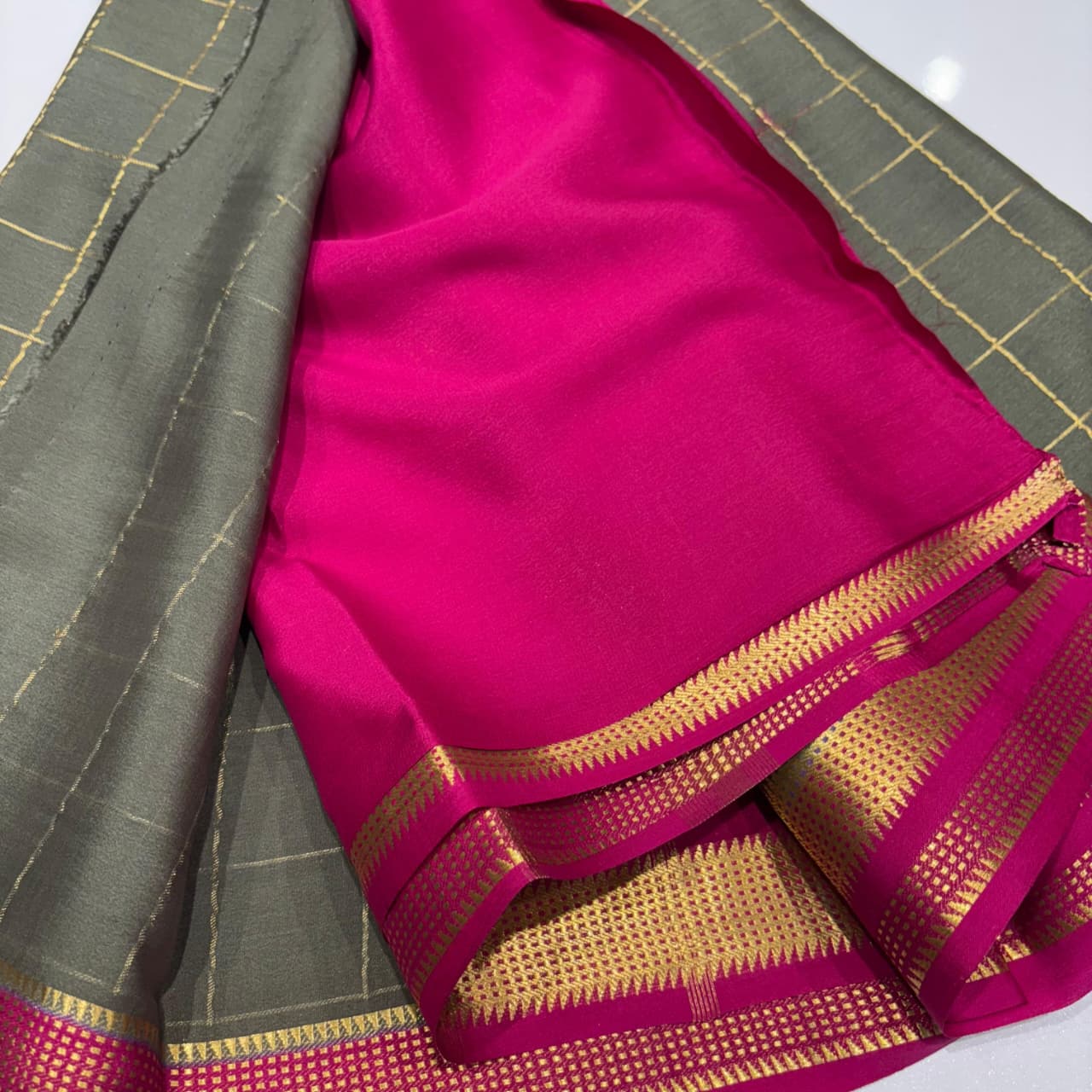 Pure Mysore Silk Saree