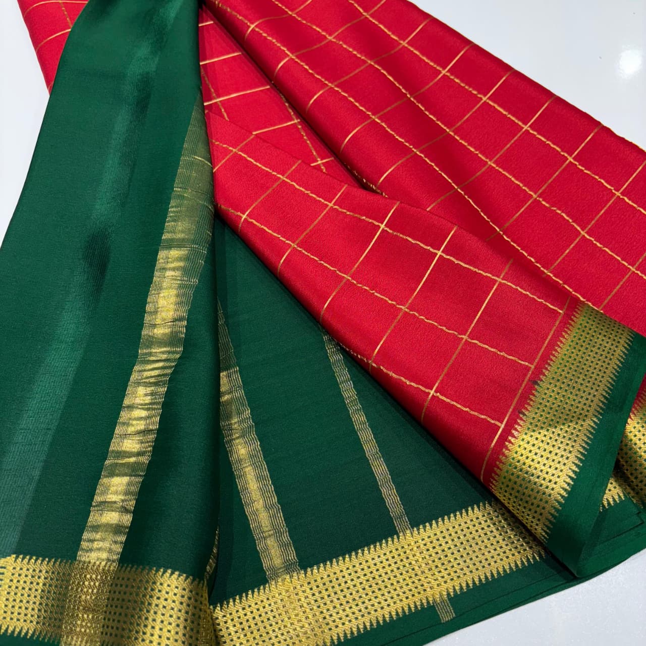 Pure Mysore Silk Saree